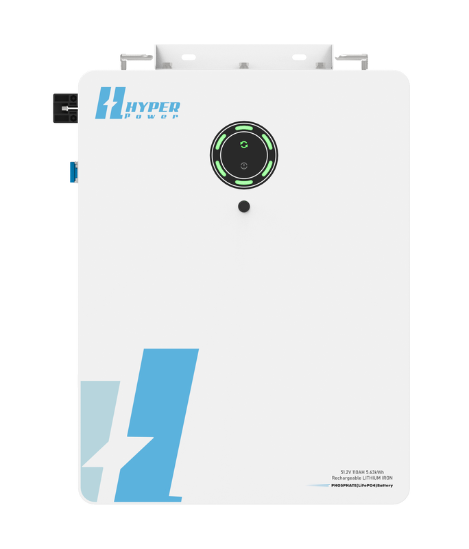 LiFePO4 Battery Residential Energy Storage System IP65 Waterproof Home Power Battery Storage