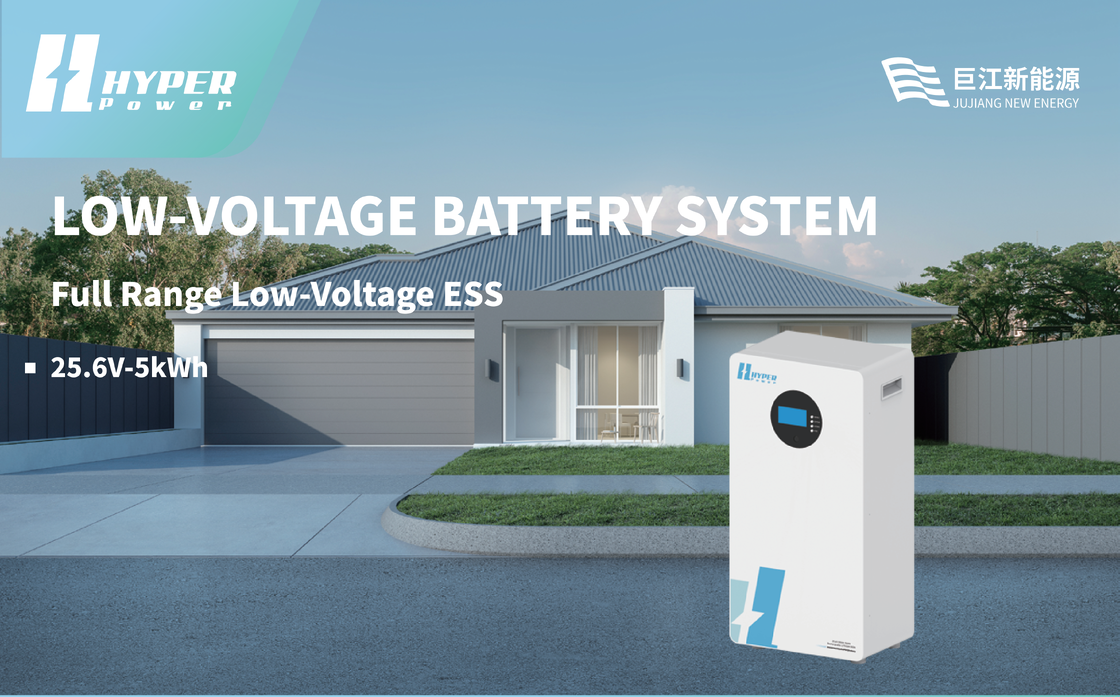 LOW-VOLTAGE BATTERY SYSTEM Full Range Low-Voltage ESS 25.6V 5kWh IP20
